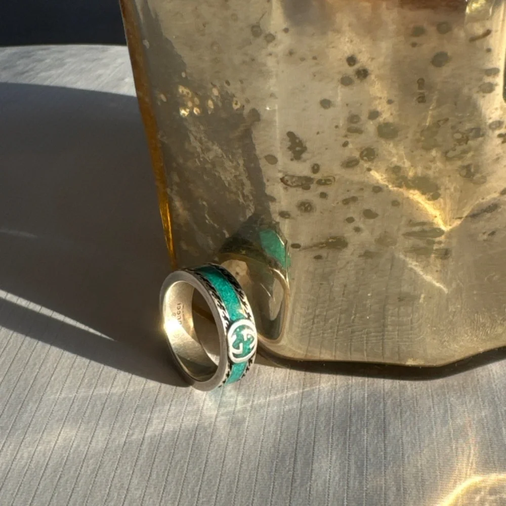 GUCCI INTERLOCKING RING - Picture 3 of 3